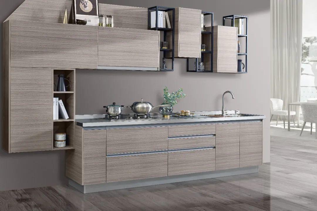 欧派不锈钢橱柜,大品牌值得信赖的产品#欧派 有需求的朋友打电 - 抖音