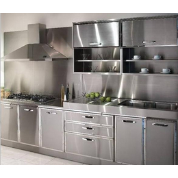 华威不锈钢橱柜定制 吉安地区高品质不锈钢整体厨柜优选